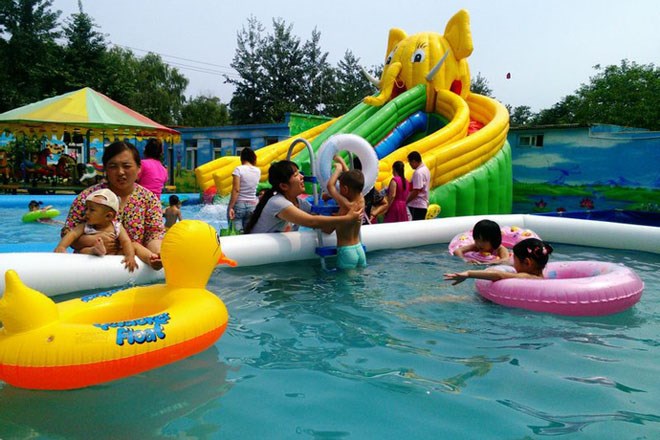 茂县儿童充气游泳池